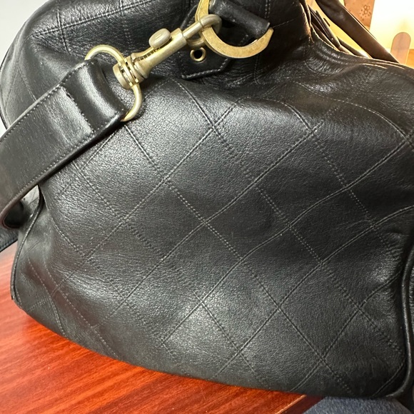 Chanel Vintage Diamond Stitch Boston Bag Quilted Lambskin travel bag - Picture 9 of 16